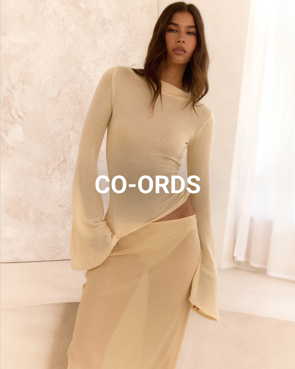 girl in yellow co-ord