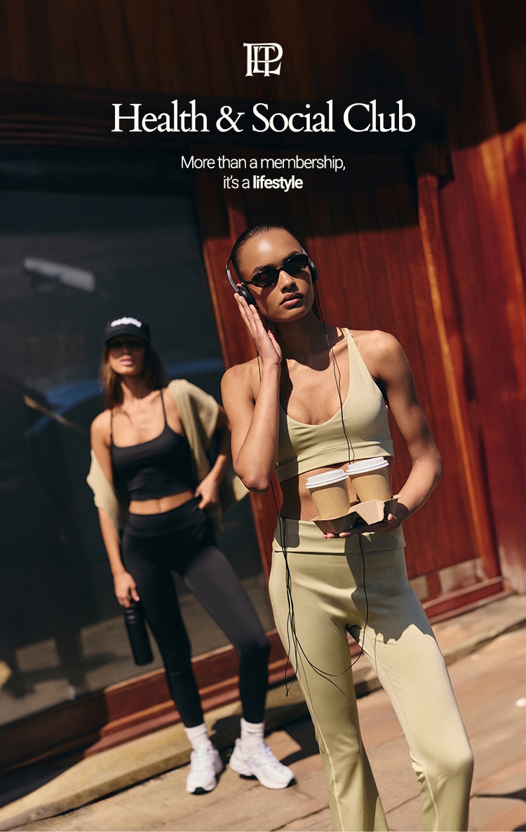 two girls in activewear