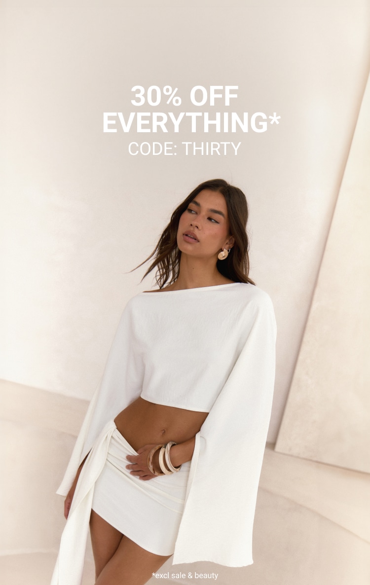 girl in white co-ord