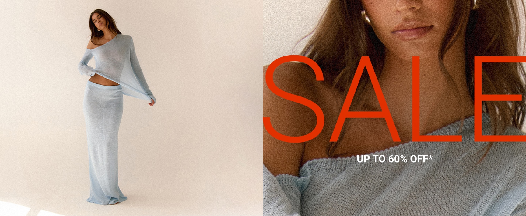 NEW IN - UP TO 60% OFF EVERYTHING