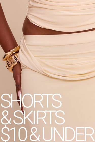 SKIRTS & SHORTS $10 & UNDER