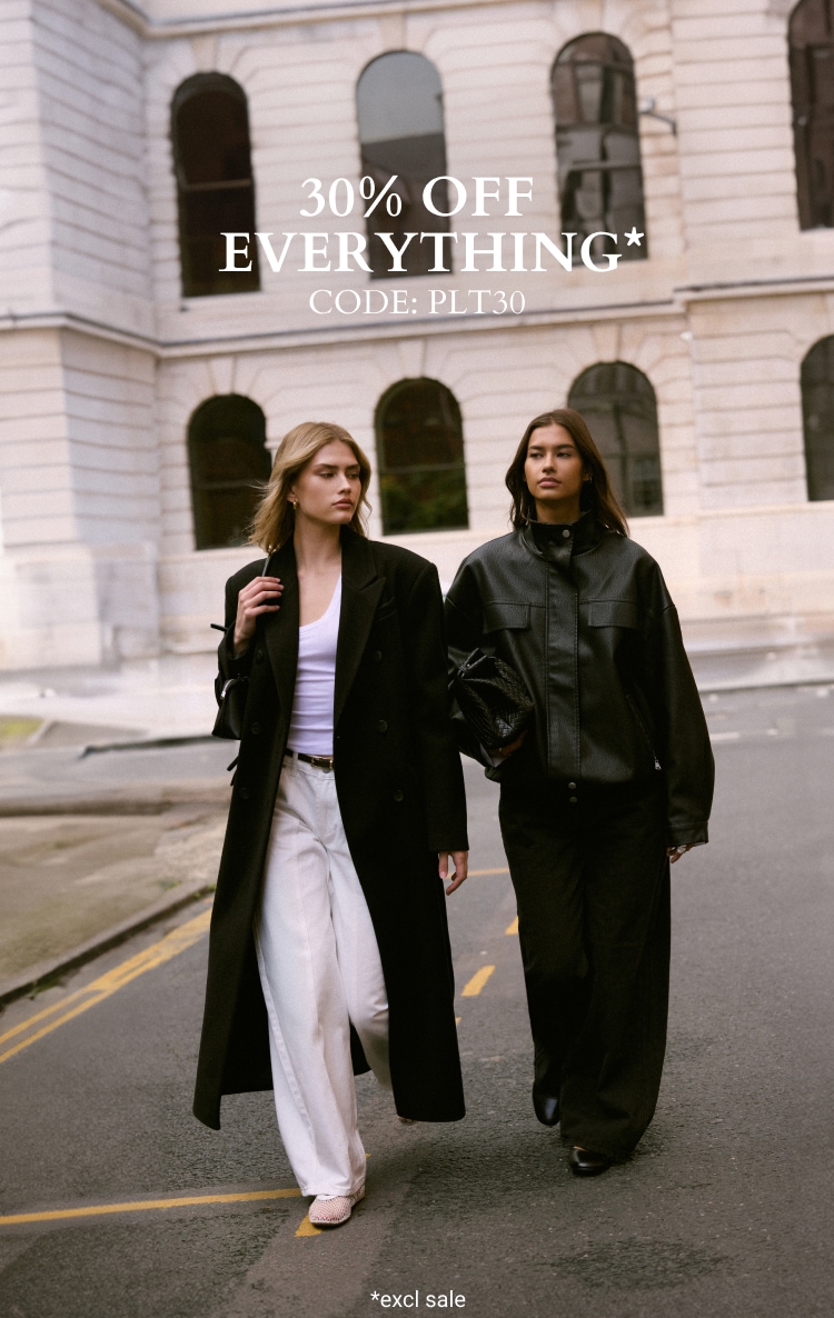 SALE - 30% OFF EVERYTHING* CODE: PLT30