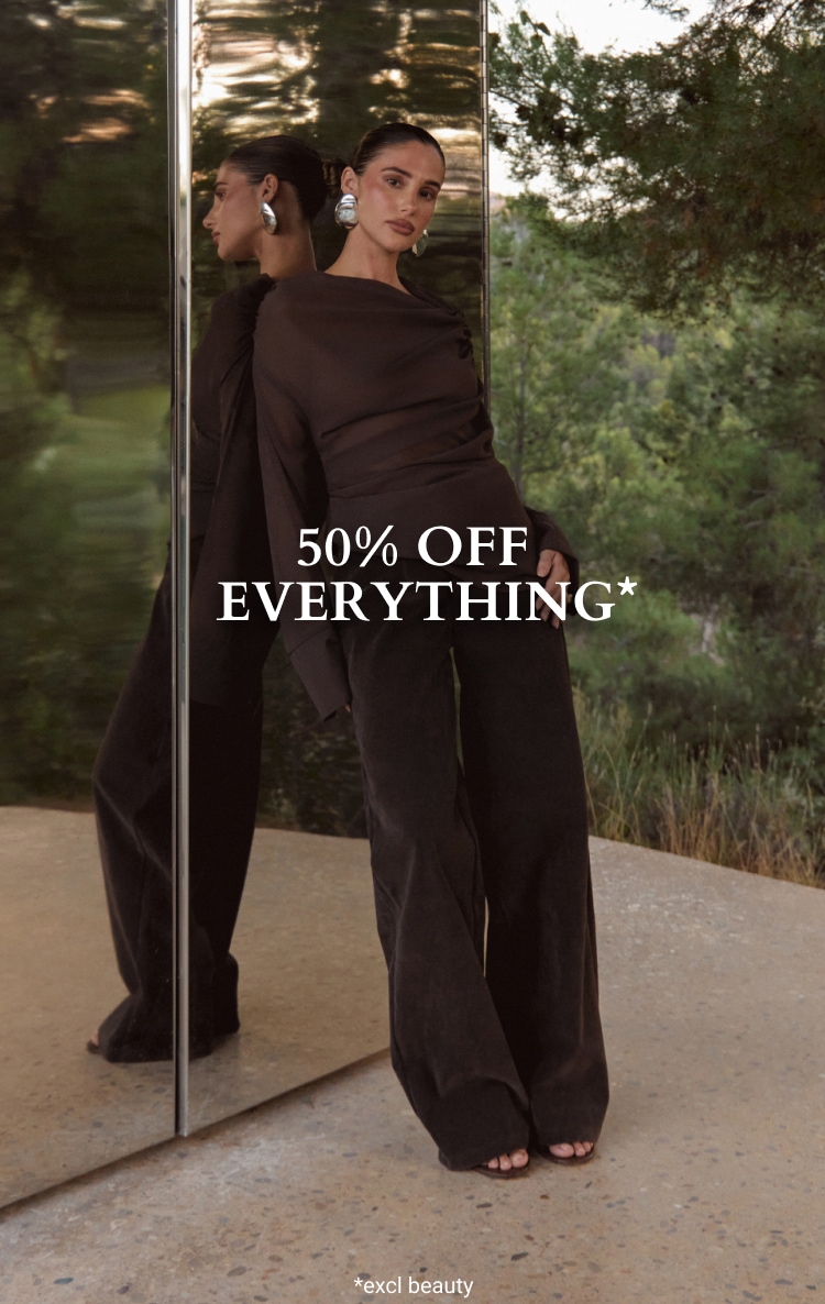 NEW IN - 50% OFF EVERYTHING* *EXCL BEAUTY