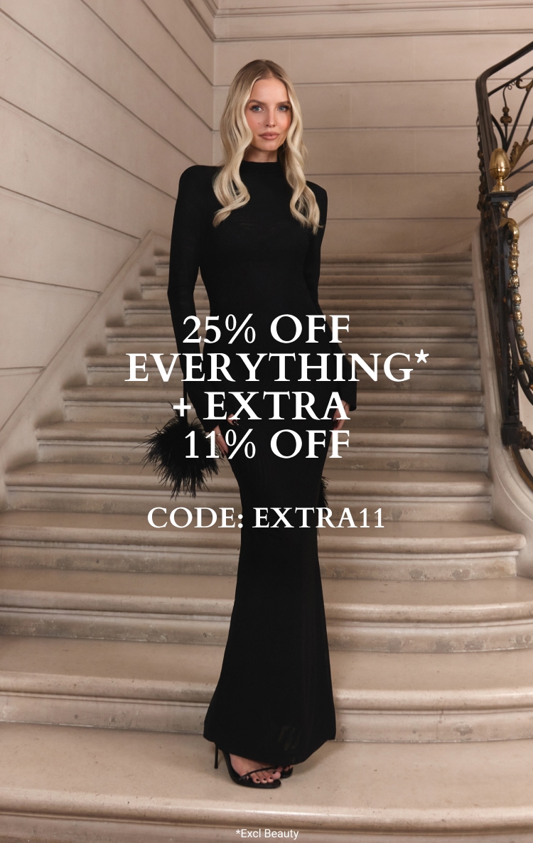 25% OFF EVERYTHING* + EXTRA 11% CODE: EXTRA11 *EXCL BEAUTY