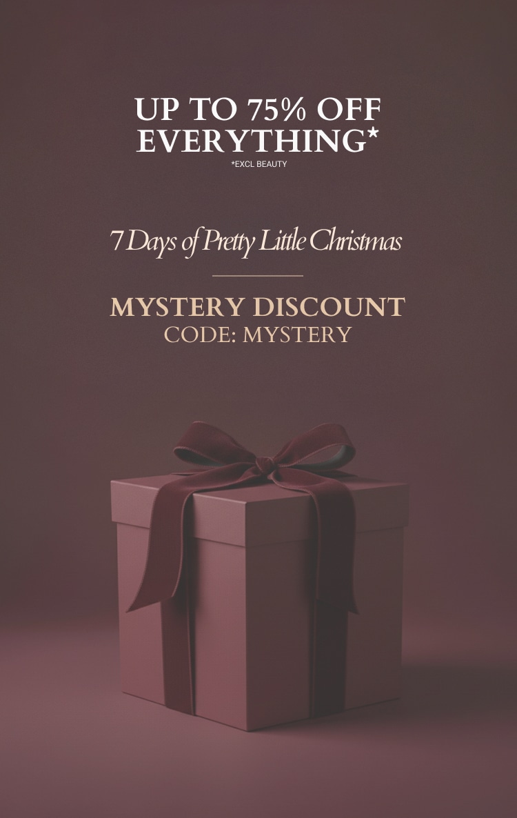 UP TO 75% OFF* + MYSTERY DISCOUNT WITH CODE: MYSTERY *EXCL BEAUTY