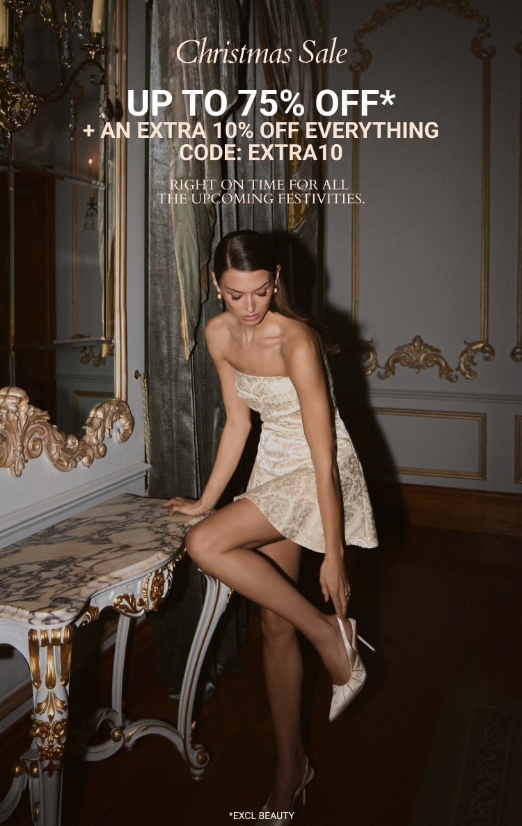 UP TO 75% OFF + EXTRA 10% CODE: EXTRA10