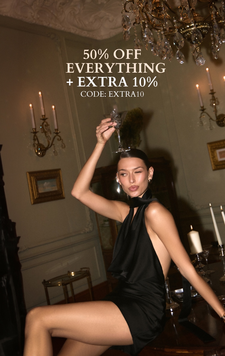50% OFF EVERYTHING + EXTRA 10% OFF CODE: EXTRA10