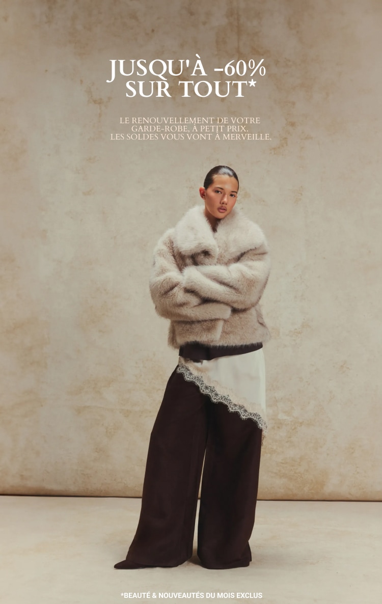 JUSQU'À -60% SUR TOUT