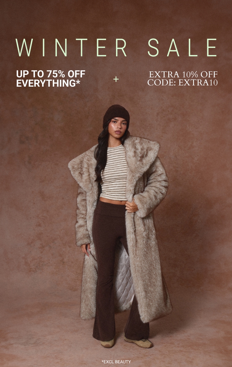 UP TO 75% OFF EVERYTHING* + EXTRA 10% OFF CODE: EXTRA10 *EXCL BEAUTY