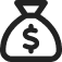 Dollar Bag Icon