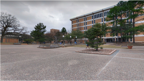 University fo Texas at Arlington. Location On Campus - Library Mall