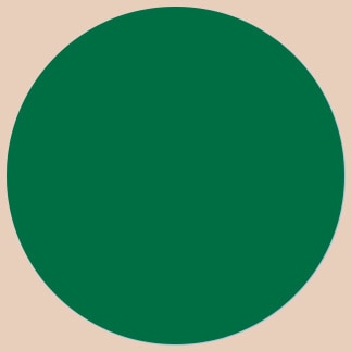 A Emerald Green Coloured Circle