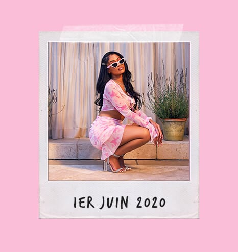 LANCEMENT DE LA COLLECTION À LA MAISON AVEC SAWEETIE