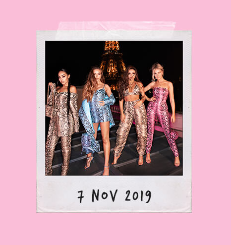 LANCEMENT DE NOTRE COLLECTION AVEC LITTLE MIX PHOTOGRAPHIÉE À PARIS