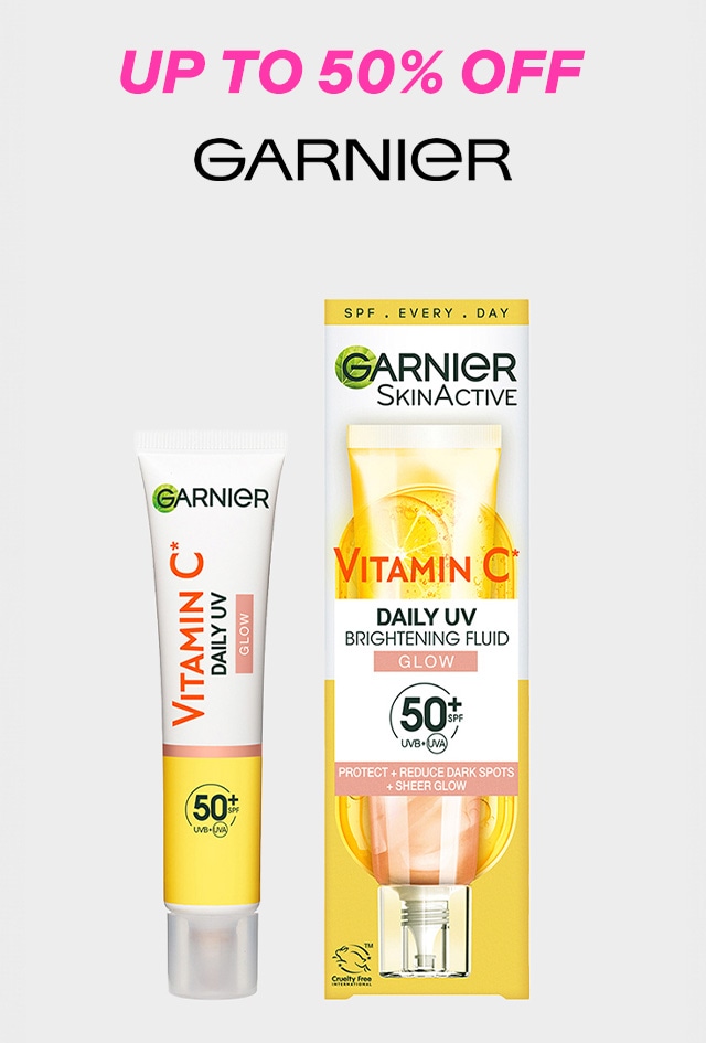 Garnier logo with Garnier product underneath