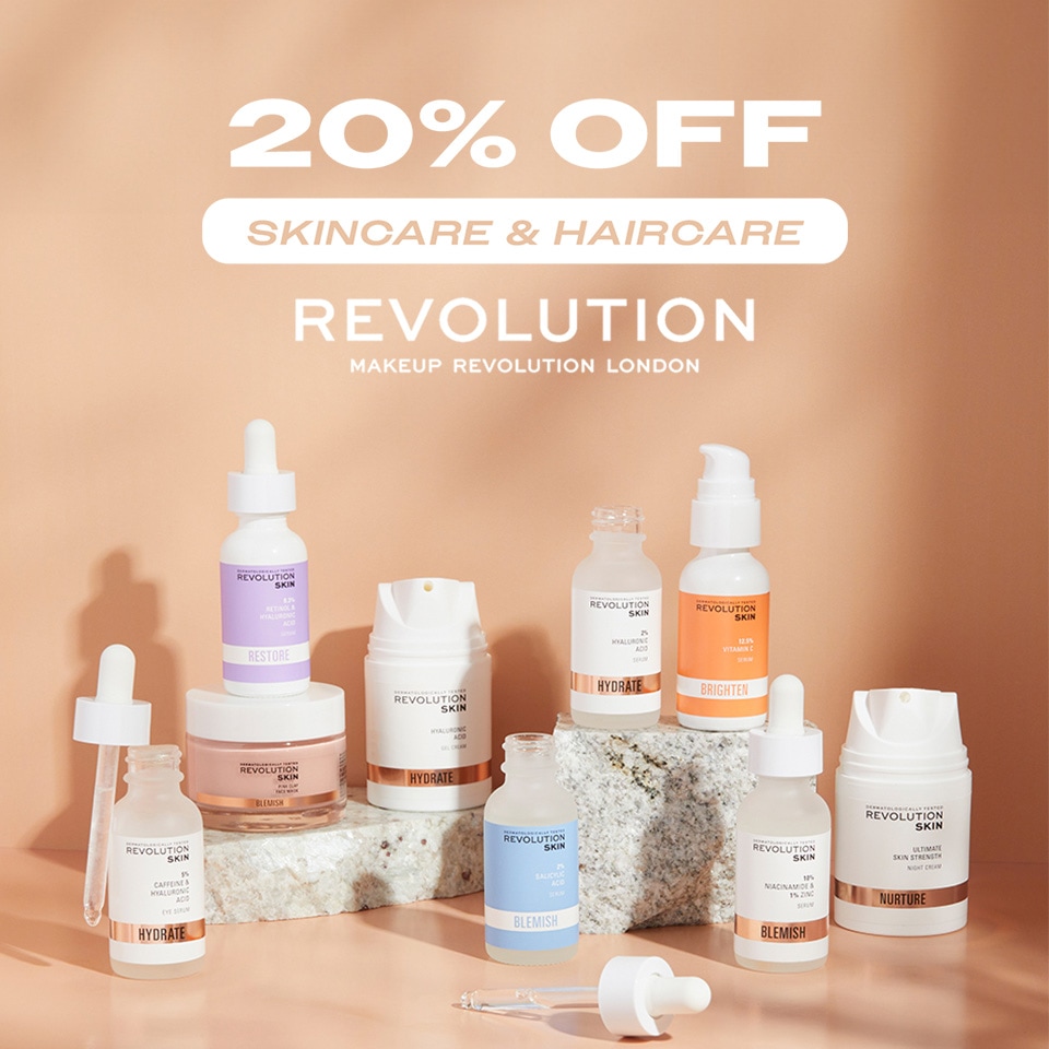 Revolution Haircare Skincare Promo Mobile