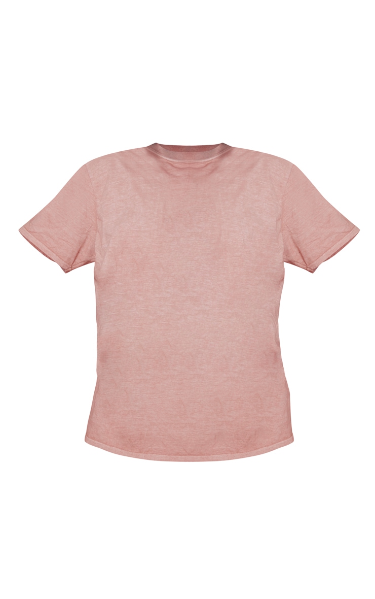 RENEW Unisex Light Pink Plain Oversized T Shirt