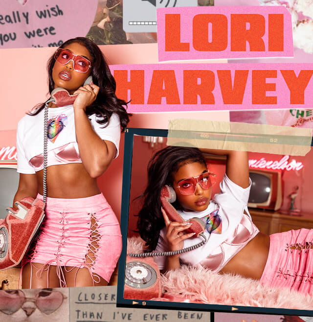 Lori Harvey image block