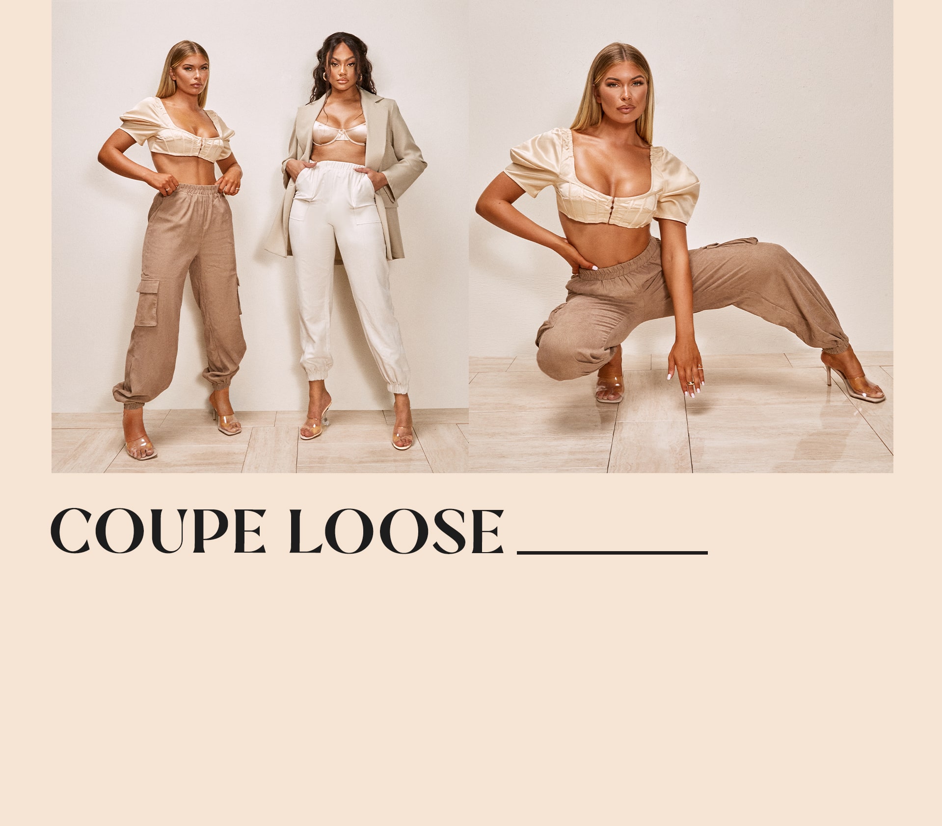Tailoring with joggers