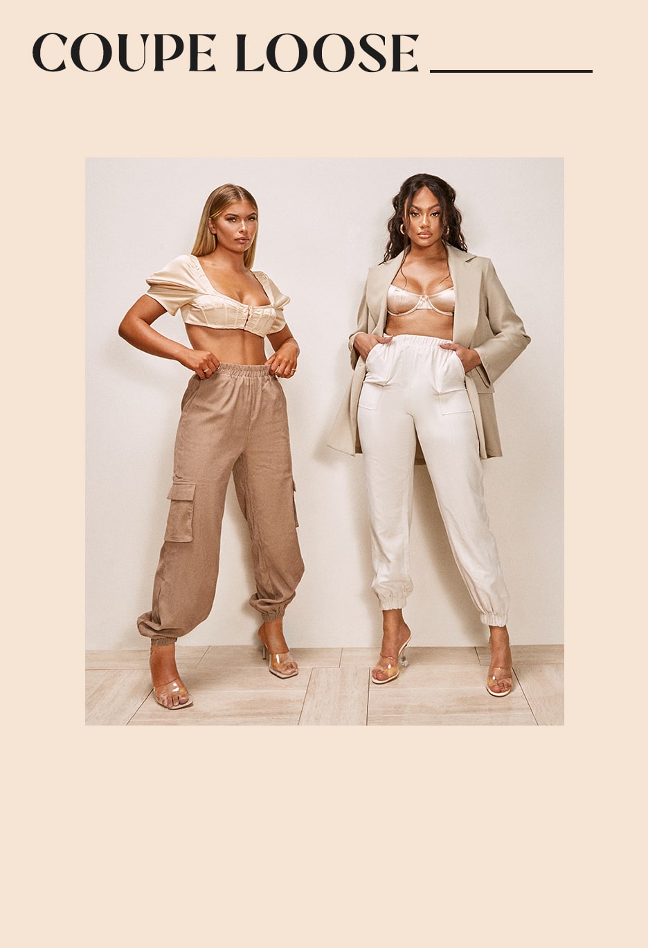 Tailoring with joggers