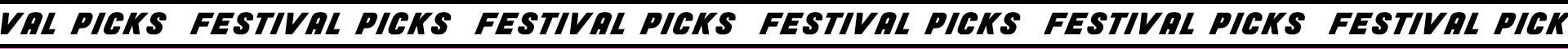 festival picks desktop image