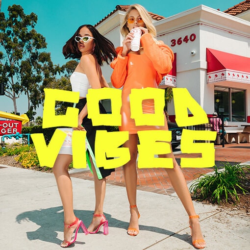 good vibes campaign image block