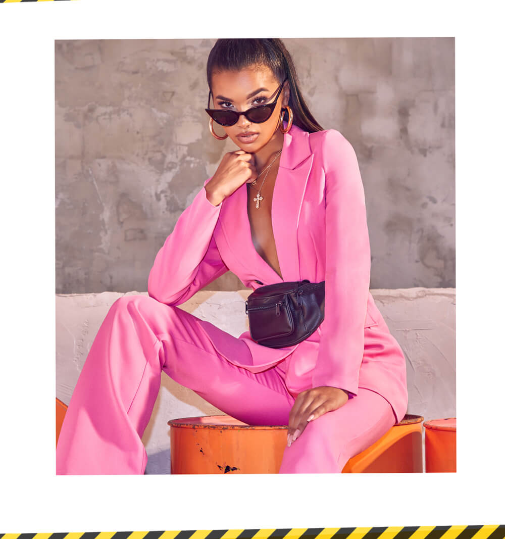 Workwear Shoot 3 Fuschia Pink Blazer & Fuschia Pink Trousers Mobile